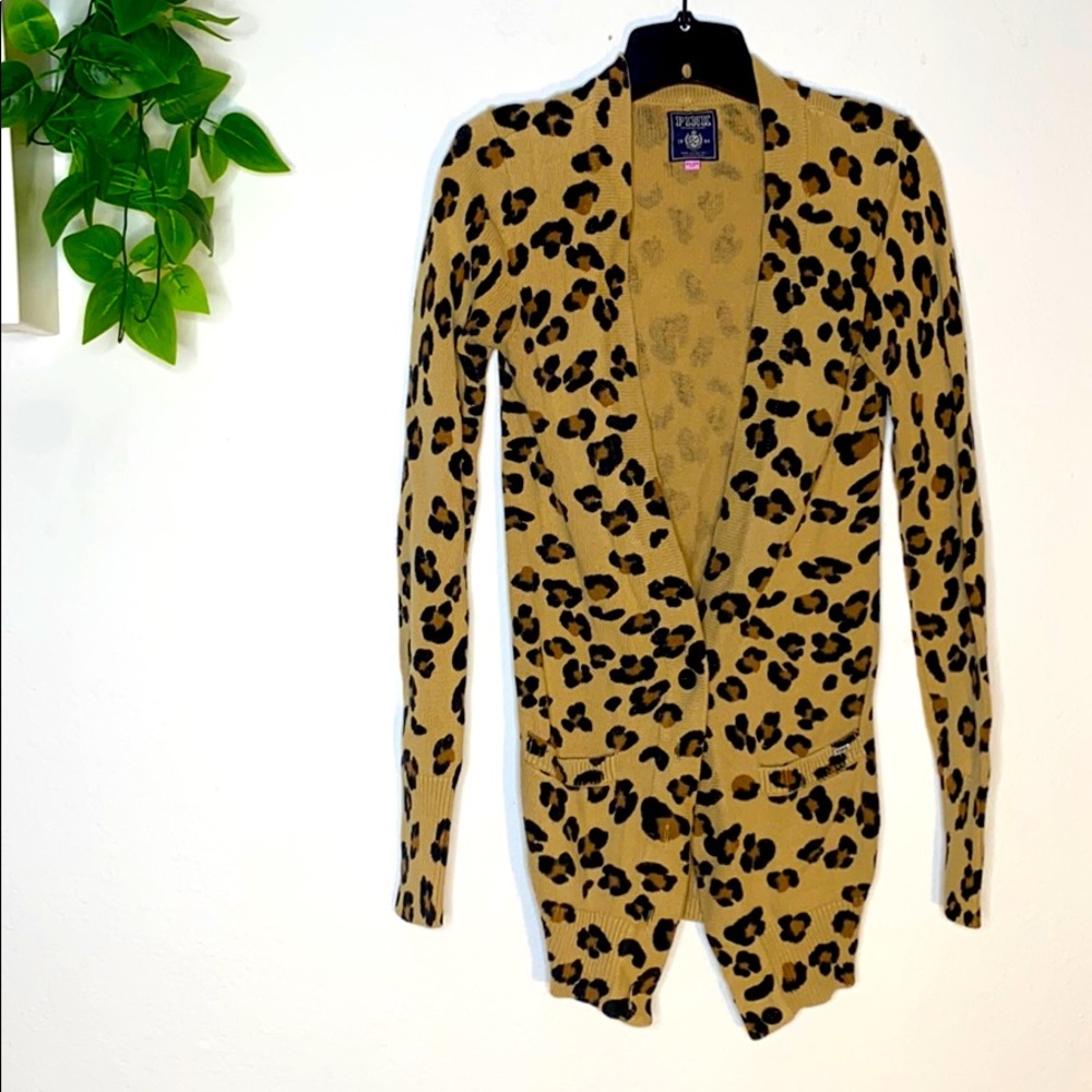 Cheetah Sweater Cardigan